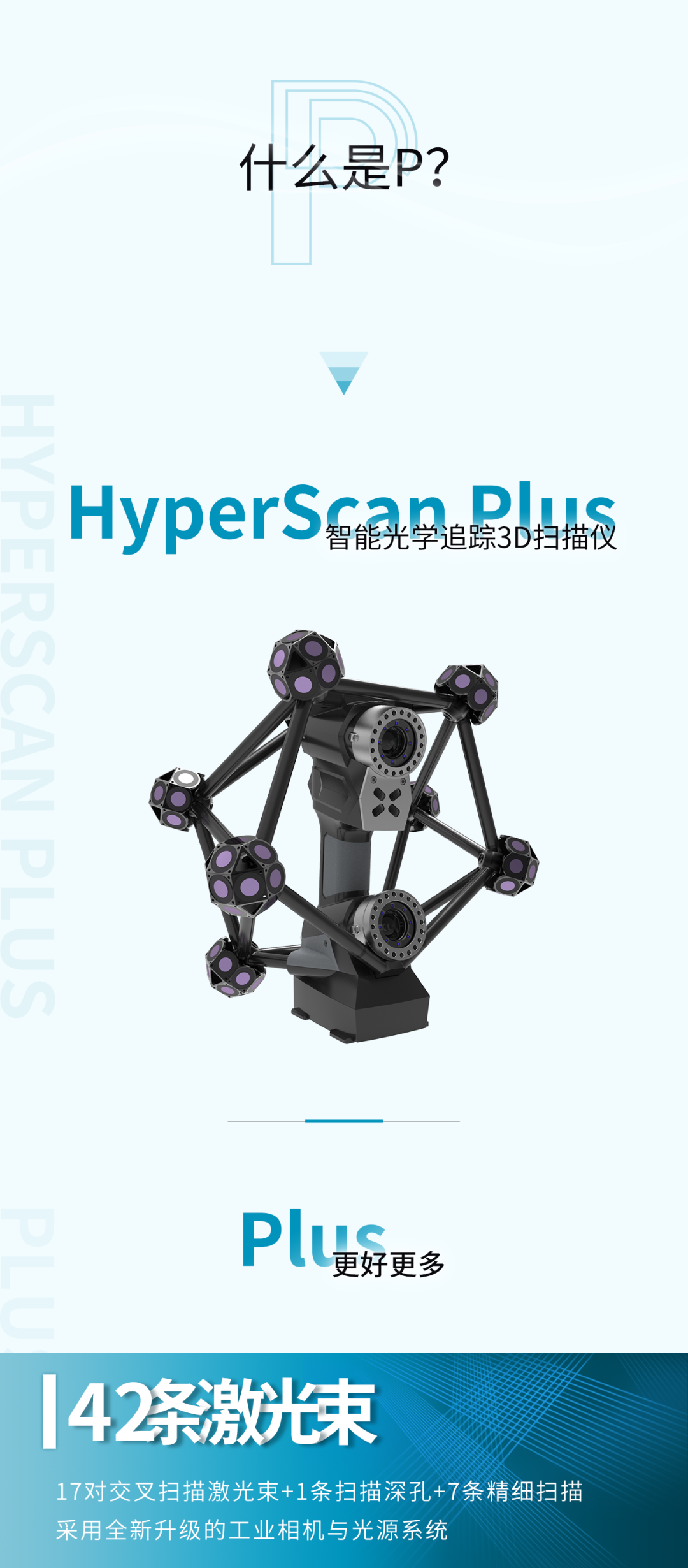 全球第一款全無(wú)線跟蹤掃描儀——HyperScan Plus