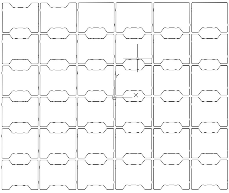 工字磚下模掃描數(shù)據(jù)