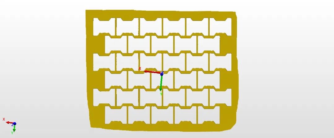 使用AtlaScan掃描工字磚下模