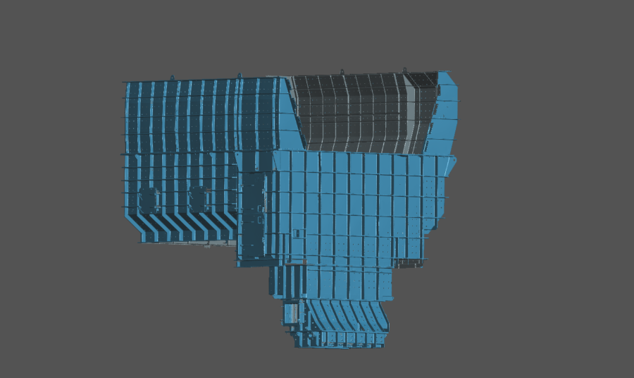 中觀3D掃描檢測掃描大型礦山設(shè)備配件