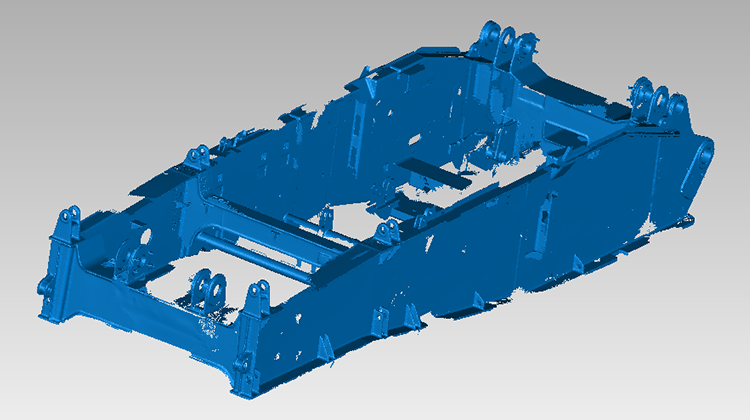 HyperScan大型結(jié)構(gòu)件3D掃描全尺寸檢測方案