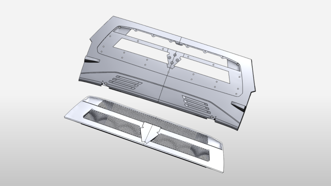 汽車保險杠3D逆向數(shù)據(jù)