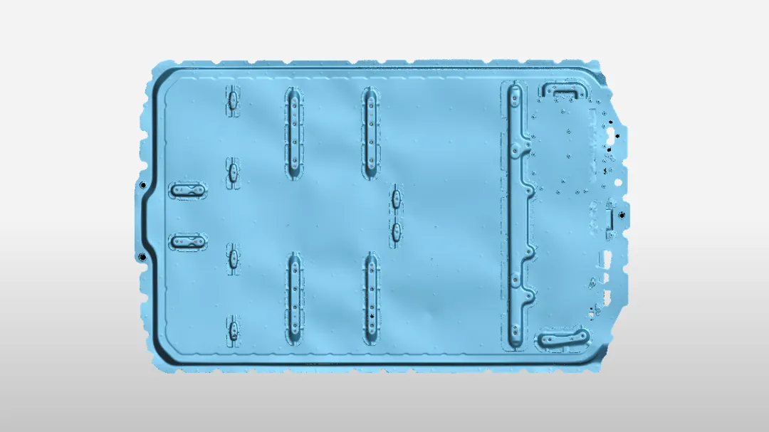 電池殼鈑金件3D掃描數(shù)據(jù)