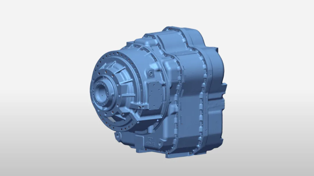 將前述各零部件的3D掃描數據合并到同一坐標系下，根據孔位裝配關系，進行虛擬裝配。